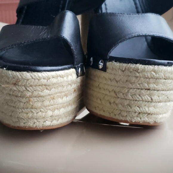 Steve Madden Leather Studded Wedges - Picture 10 of 13